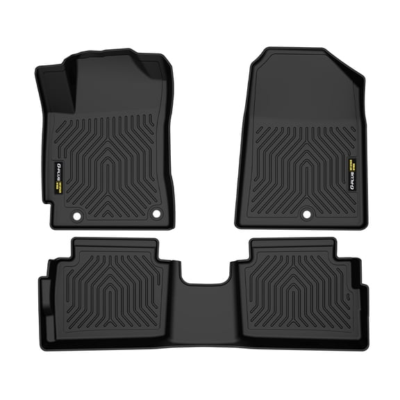 Floor Mats Liners Fit for 2017-2020 Elantra Sedan TPE All Weather 3PCS Black