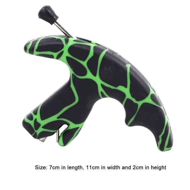 Ayuda De Liberación De Tiro Con Arco 3 Finger Archery Bow Release Thumb Caliper Grip Herramientas de práctica de caza al aire libre Sywqhk Para Estrenar