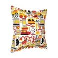 thumbnail image 2 of Bingfone Decorative Pillow Covers 16"X16" Cars Couch Pillow Cases Modern Farmhouse Covers For Couch Sofa Bed, 2 of 9