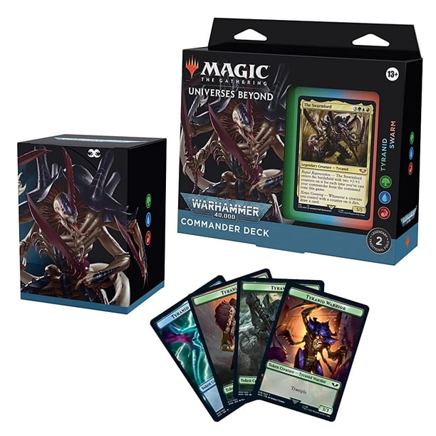 Más allá del Multiverso: Warhammer 40,000 - Mazo de Commander Premium: Tyranid Swarm (Inglés Más allá del Multiverso: Warhammer 40,000 - Mazo de Commander Premium: Tyranid Swarm (Inglés