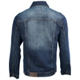 thumbnail image 3 of Nostic Men's Button Front Denim Jean Jacket, 3 of 3