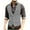 c01Silver, variant on USNSM Men's Tweed Single Breasted Suit Vest Vintage Herringbone Solid Color Sleeveless Party Prom Waistcoat Groomsmen Black XS