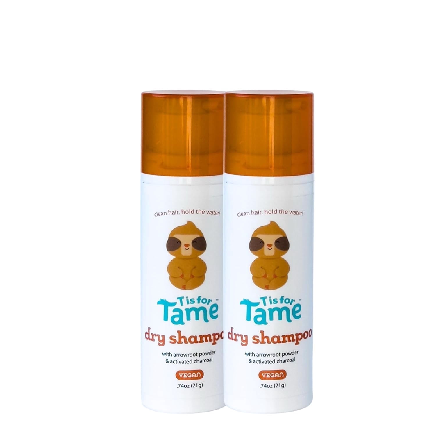 T is for Tame - Dry Shampoo for Babies & Kids, Sensory Friendly, Waterless Scalp and Hair Cleanser, Great for Adults Too, Non-aerosol - 2-pack