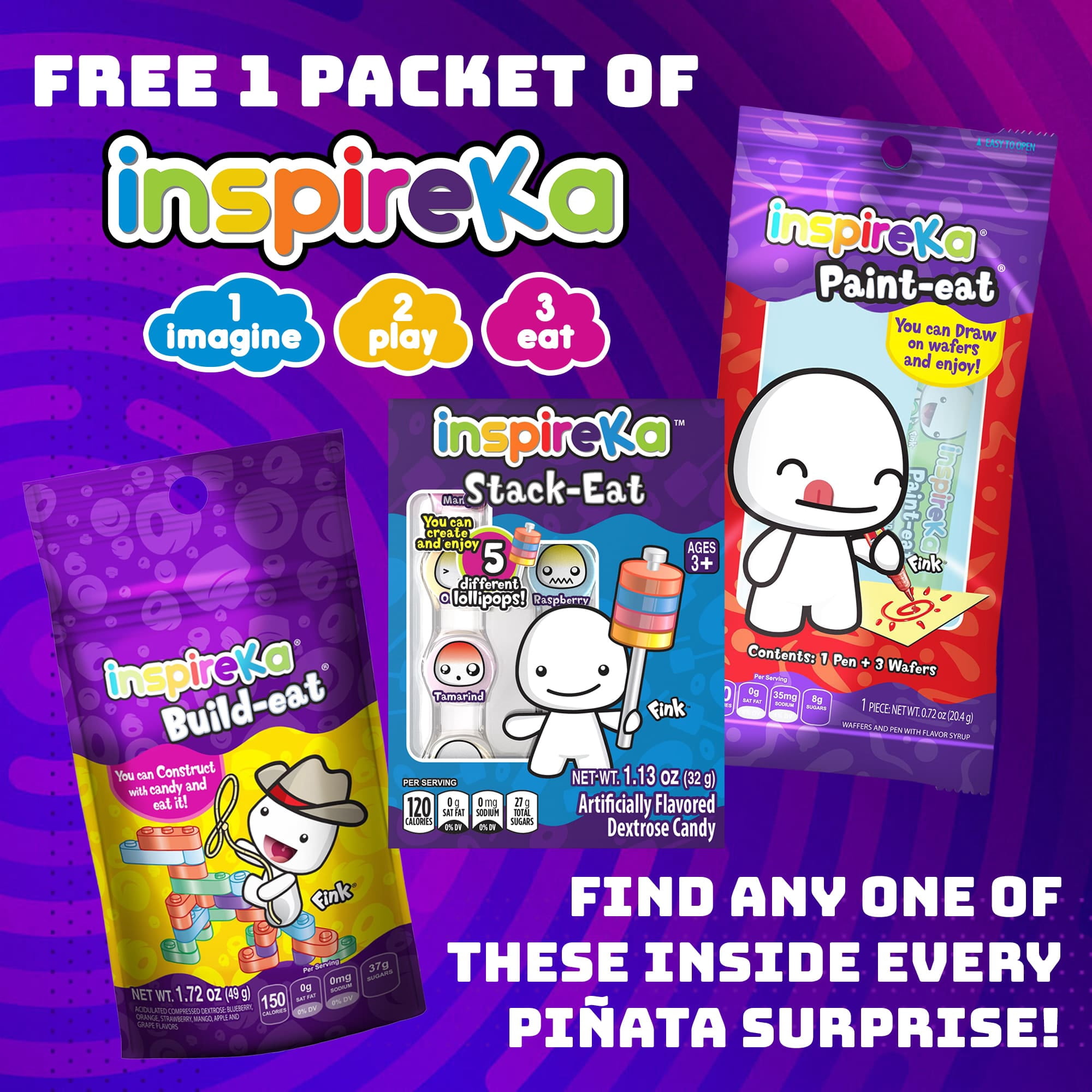 Sonric's Pinata Surprise Candy Mix, Classic Mexican Candy Assortment, 4 lb Bag