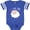 Football Blue and White, variant on I Love Ewe Cute Sheep Boys or Girls Baby Bodysuit