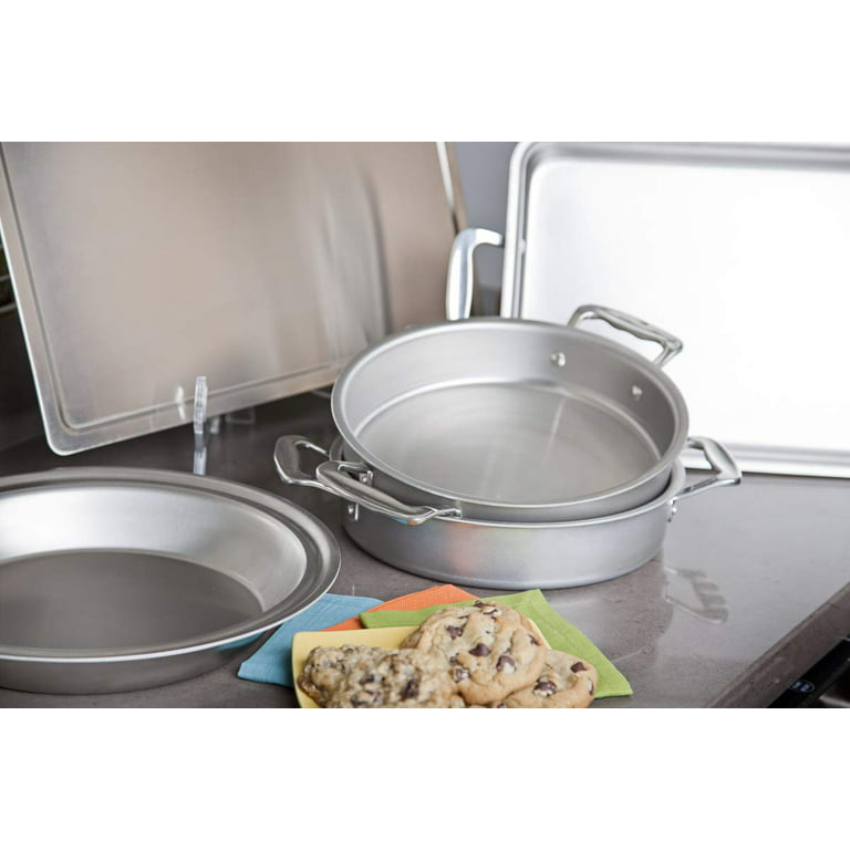 360Cookware_BW010-PP 360 Cookware Stainless Steel Pie Pan