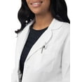 thumbnail image 4 of SIVVAN Scrubs For Women - 33" Modern Slim Lab Coat - S8804 - White - L, 4 of 7