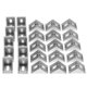 thumbnail image 3 of Aluminio En Forma De L Soporte De Esquina Sujetador De Ángulo Recto,25 Uds 4040 Guardurnaity TO003431-00, 3 of 7