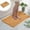 Brown, variant on Absorbent Non-Slip Bathroom Rug 19x31in | Soft Microfiber Carpet with Rubber Backing | Washable Floor Mat for Bedroom, Living Room, Kitchen | Quick-Dry Gray, Blue, Brown, Red
