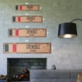 thumbnail image 2 of GRENOBLE FRANCE Vintage Plastic Street Sign French flag city country road wall gift | Indoor/Outdoor | 36" Wide, 2 of 4
