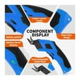 thumbnail image 5 of Super Scissors, Cardboard Cutter,Electric Box Cutter,Ultimate Cutting Tool for Home& Craft,Cordless Electric Scissors 2 Blades Included,Electric Scissors for Cutting Fabric, Cardboard & Plastic,orange, 5 of 5