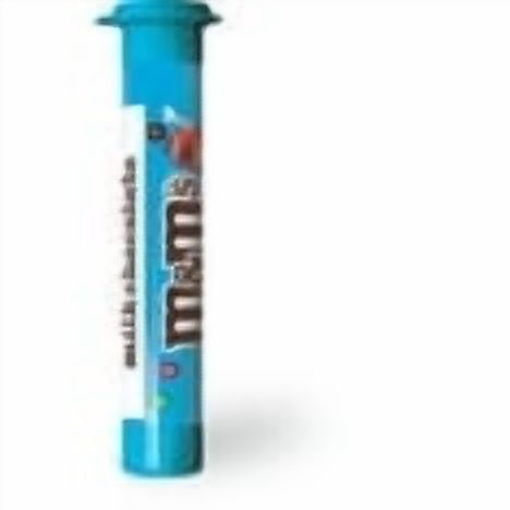 M&M'S Milk Chocolate Minis Mega Tube 1.77 Ounce-Pack of 4