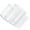 Clear, variant on Plastic Makeup Cotton Pad Holder Vertical Space Saving Organizers for Tidying Table Accessories