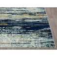 thumbnail image 5 of Abani Laguna Collection Area ​​Rug Mid Century Modern Bedroom Living Room Decor Floor Rug 5 x 8 Blue Yellow, 5 of 7