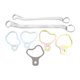 thumbnail image 1 of Kit de alineación de inclinación de ruedas, 41620, herramientas esenciales resistentes, accesorios portátiles, reemplazo con llave profesional, 1 of 8