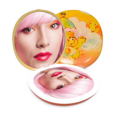 Impressions Vanity Care Bears Funshine's Day Out LED Compact Mirror with 3X Magnification