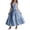 Sky Blue, variant on Prom Dresses for Women Plus Size Sleeveless Maxi Dresses Tunic Tie Ruffle Dress Elegant Wedding Guest Clothes