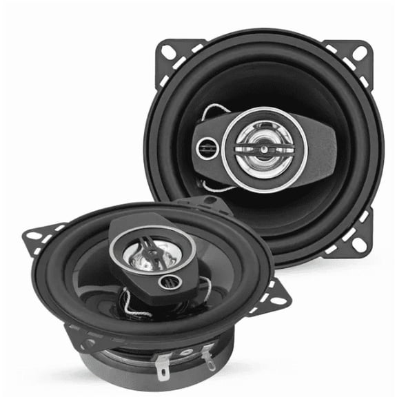 4" 2-Way Coaxial Car Speakers, 250W 4Ohm Door Mount Audio Speakers with Super Tweeter