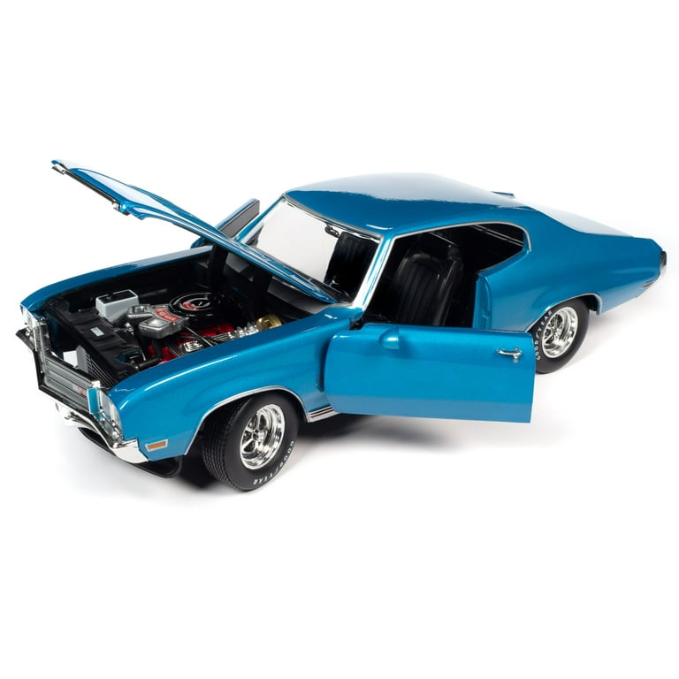 Miniature Auto World 1:18 – Buick GS Stage 1 1971 – Bleu Métallisé – Neuve