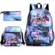 thumbnail image 1 of 3 Pcs Set Backpack K-pop Demon Hunters Anime School Backpack Elementary School Bag Lunch Bag Pencil Bag, 1 of 1