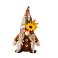 thumbnail image 3 of Aihimol Fall Thanksgiving Gnomes Plush Doll Tabletop Decor,Harvest Sunflower Decor,Handmade Swedish Pendant For Tabletop Ornament Home Kitchen Decoration(8.26 Inch), 3 of 8