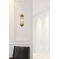thumbnail image 2 of 1205 Olivia Collection Wall Sconce W:5in H:15in Ext: 7in Lt:1 Dark Bronze Finish Royal Cut Crystal (Clear), 2 of 7