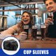 thumbnail image 1 of Homoyoyo 10Ud Cubiertas Elásticas Para Bebidas Protectoras De En Poliéster Negro, 1 of 6