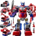 thumbnail image 1 of Juguetes Robot MSKOLER Vehículo Transformable Magnético 5 en 1, 1 of 9