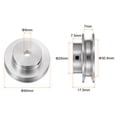 thumbnail image 2 of Unique Bargains Single Groove Pulley 5mm Fixed Bore 40mm Outer Diameter Aluminum Alloy for Drilling Machine 6mm PU Round Belt, 2 of 5