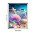 thumbnail image 2 of Seaside Diamond Art Painting Kits, Beach Diamond Art Painting Kits,DIY 5D Shell Diamond Art Painting Home Wall1 Kits Art Craft Diamond Landscape for Picture Kit,Seaside YDTG, 2 of 9