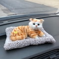 thumbnail image 2 of IROINID Activated Carbon Simulation Cat Bamboo charcoal Purification Air Home Car Decor, 2 of 3