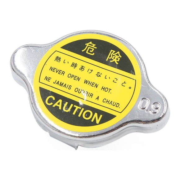 Unique Bargains Universal Portable Silver Tone Metal Radiator Cap Cover for Auto Car Truck
