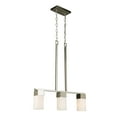thumbnail image 2 of 202868A-Eglo Lighting-Ciara Springs - 3 Light Linear Pendant with Square Cylinder Shades-Brushed Nickel Finish, 2 of 4