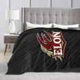 thumbnail image 4 of Elon University Fleece Blanket, Very Soft Microfiber Flannel Blanket for Couch Warm and Cozy for All Seasons, 4 of 6