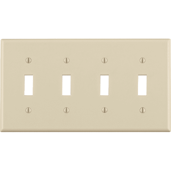 WALLPLATE 4G TOGGLE LA (Pack of 1)