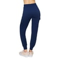 thumbnail image 3 of ALWAYS Women's Super Soft Casual Cargo Jogger Pants Navy M, 3 of 6
