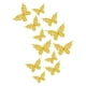 thumbnail image 1 of De Mariposas Huecas En 3D Para Decoración De Pared, Mariposas De Cartón Para Pared, Dormitorio, Baño, Decoración De Pasteles 12 Uds. Eigraketly HA040725-01, 1 of 6