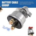 thumbnail image 4 of Master Battery Disconnect Switch, 4 AWG 1FT Battery Cable Set, High Current Battery Cutoff for RV, Boat, ATV, 4 of 5