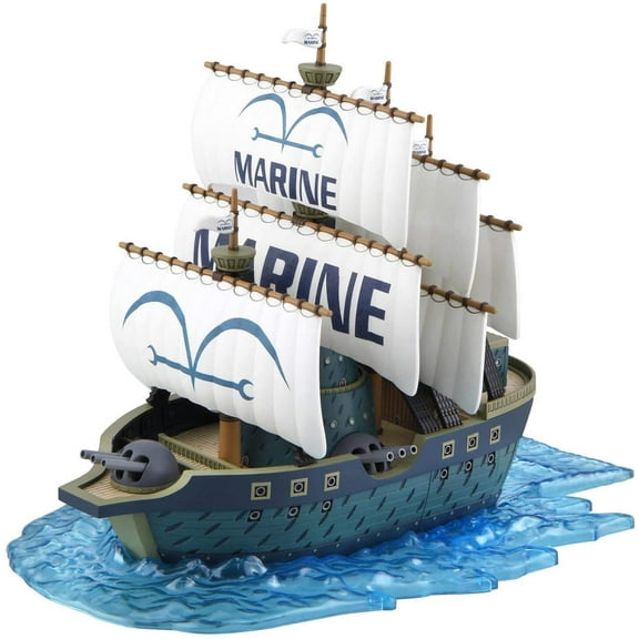 Bandai Hobby - One Piece - Grand Ship Collection - #7 Marine Warship Model Kit