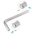 thumbnail image 4 of Uxcell 3/8" Hex Wrench, L Shaped CR-V Repairing Tool, 4 of 5
