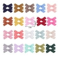 thumbnail image 6 of Pack of 2 Bowknot Hair Clips New Year Party Girls Infants Baby Hairclip Hairpin Decoration Headwear Accessories Children Type 7, 6 of 7