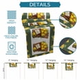 thumbnail image 6 of Lemon Basket Summer Table Runner 90 Inches, Farmhouse Vintage Green Lace Bed Runner Dresser Scarves Tabletop for Indoor Outdoor Parties/Ceremony/Banquet, 13" x 90", 6 of 9