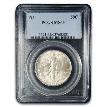 1944 Walking Liberty Half Dollar MS-65 PCGS