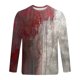 thumbnail image 5 of Amzcrzy - Sudadera Para Hombre, Estilo Casual, Cuello Redondo, Manga Larga, Para Halloween, Con Estampado De Moda, Color Rojo, Talla 2Xl, 5 of 5