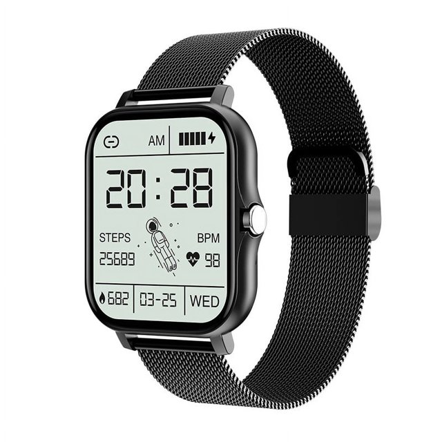 Reloj inteligente Bluetooth Llamada Ejercicio Podómetro Frecuencia cardíaca Presión arterial Oxígeno en sangre Sueño Monitoreo de salud