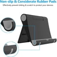 thumbnail image 3 of Folding Table Stand for iPhone 14/15 S23/S24 iPad Mini No-Slip Rubber Adjustable, 3 of 10