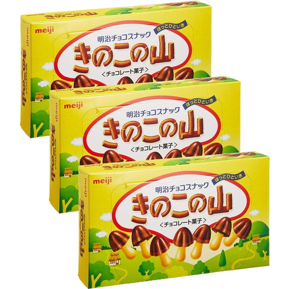 Kinoko No Yama (Chocolate CI30 Snack) - 3.1oz [Pack of 3]