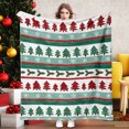 thumbnail image 3 of HongHeng Christmas Trees Throw Blanket Cozy Soft Winter Buffalo Plaid Blanket for Couch Sofa Chair Bed Fuzzy thermal Fleece Travel Blankets 59 X 78 in Home Holiday Decoratives, 3 of 3