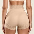 thumbnail image 5 of Njagoc3 Shapewear Panties for Women High Waisted Lace Trim Tummy Control Full Coverage Briefs, 5 of 5