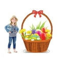 thumbnail image 3 of Easter Basket Cardboard Cutout, 3 of 3
